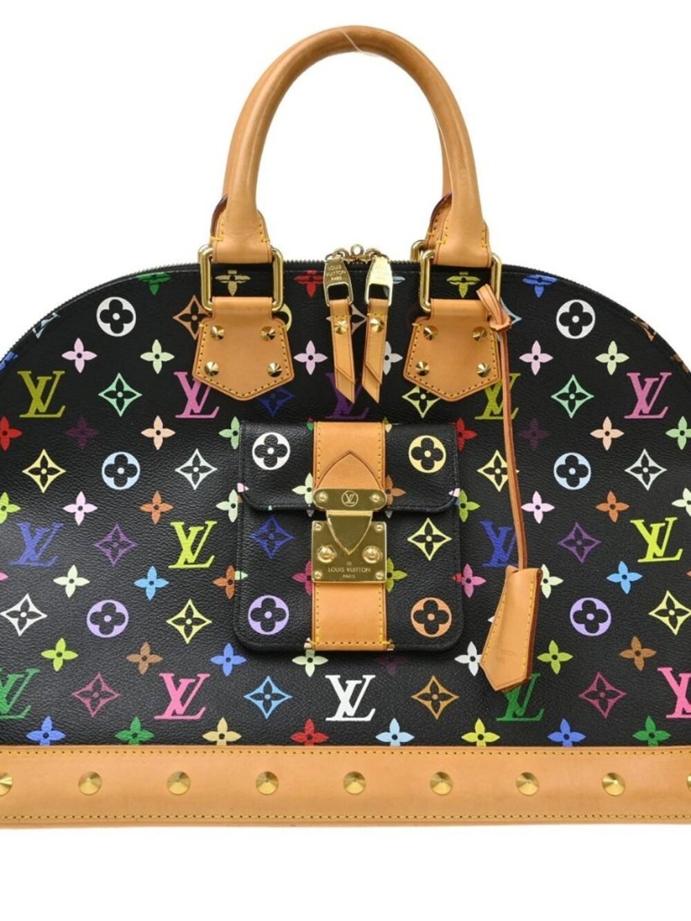 Louis Vuitton Monogram Multicolor Alma GM Handbag M40442